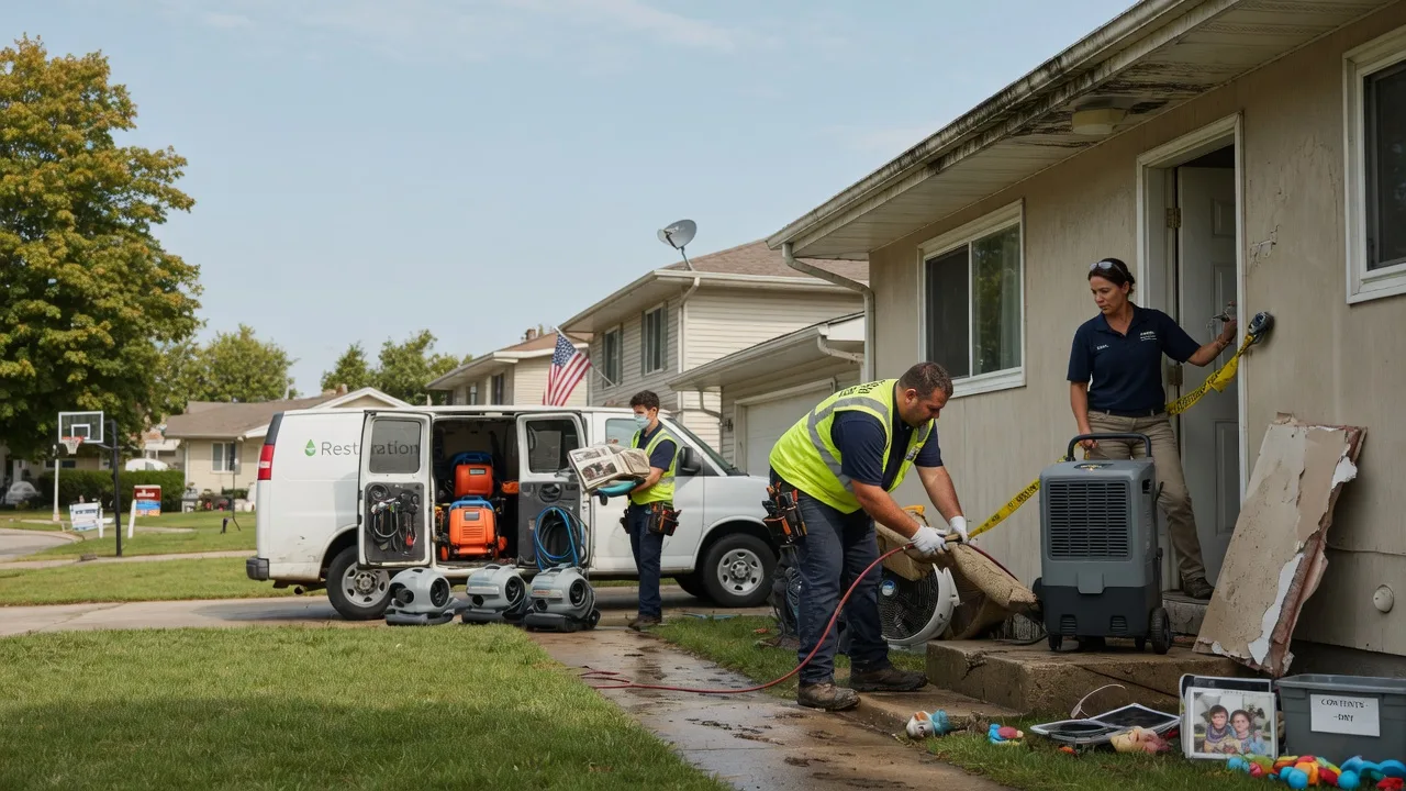Water Damage Restoration in Penfield, PA near me